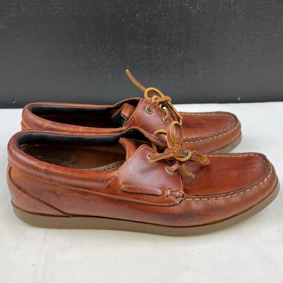 Gonzalez Hand Made Men's Brown Shoes/Loafers Sz 9 SKU 4711 - Picture 4 of 7